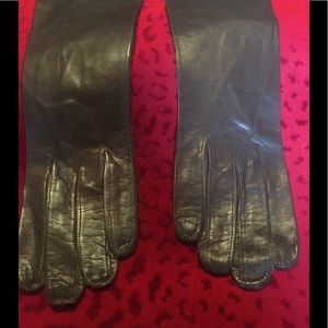 Gorgeous Brown Kislav leather Gloves. Size 7.
